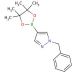 1-Benzylpyrazole-4-boronic acid pinacol ester (CAS 761446-45-1) - chemical structure image