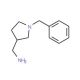 (1-Benzylpyrrolidin-3-yl)methylamine (CAS 93138-61-5) - chemical structure image