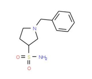 1-benzylpyrrolidine-3-sulfonamide - chemical structure image