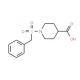 1-(benzylsulfonyl)piperidine-4-carboxylic acid - chemical structure image