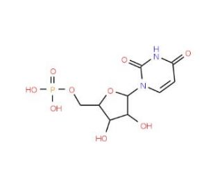 1-&beta;-D-Arabinofuranosyluracil-13C,15N2 5&prime;-Monophosphate - chemical structure image
