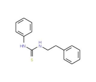 1-(&beta;-Phenethyl)-3-phenyl-2-thiourea (CAS 15093-42-2) - chemical structure image