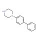 1-(Biphenyl-4-yl)piperazine (CAS 180698-19-5) - chemical structure image