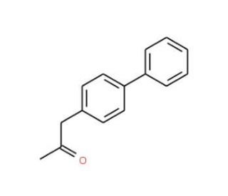 1-Biphenyl-4-yl-propan-2-one (CAS 5333-01-7) - chemical structure image
