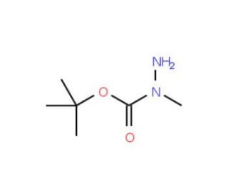 1-Boc-1-methylhydrazine (CAS 21075-83-2) - chemical structure image