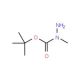 1-Boc-1-methylhydrazine (CAS 21075-83-2) - chemical structure image