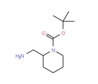 1-Boc-2-aminomethylpiperidine (CAS 370069-31-1) - chemical structure image