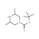 1-Boc-3,5-dimethyl-piperazine (CAS 129779-30-2) - chemical structure image
