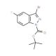 1-Boc-3-bromo-5-fluoro-indazole (CAS 885271-57-8) - chemical structure image