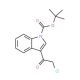 1-Boc-3-Chloroacetylindole (CAS 916818-18-3) - chemical structure image
