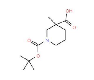 1-Boc-3-methylpipecolinic acid (CAS 534602-47-6) - chemical structure image