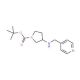 1-Boc-3-N-(Pyridin-4-ylmethyl)-amino-pyrrolidine (CAS 886364-95-0) - chemical structure image