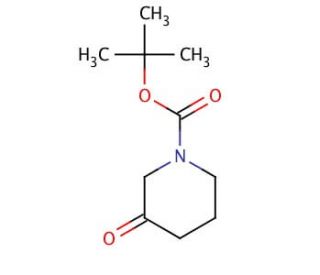 1-Boc-3-piperidone (CAS 98977-36-7) - chemical structure image