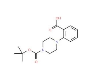 1-Boc-4-(2-carboxyphenyl)piperazine (CAS 444582-90-5) - chemical structure image