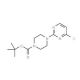 1-Boc-4-(4-chloropyrimidin-2-yl)-piperazine (CAS 479691-42-4) - chemical structure image