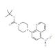 1-BOC-4-(5-nitroquinolin-8-yl)piperazine (CAS 1133115-74-8) - chemical structure image