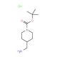 1-Boc-4-aminomethyl-piperidine HCl (CAS 359629-16-6) - chemical structure image
