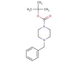 1-Boc-(4-benzyl)piperazine (CAS 57260-70-5) - chemical structure image