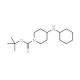1-Boc-4-cyclohexylaminopiperidine (CAS 206274-13-7) - chemical structure image
