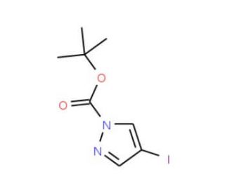 1-Boc-4-iodopyrazole (CAS 121669-70-3) - chemical structure image
