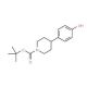 1-Boc-4-p-hydroxyphenylpiperidine (CAS 149377-19-5) - chemical structure image