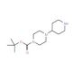 1-Boc-4-(piperidin-4-yl)-piperazine (CAS 205059-24-1) - chemical structure image