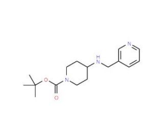 1-Boc-4[(pyridin-3-ylmethyl)-amino]piperidine (CAS 206274-21-7) - chemical structure image