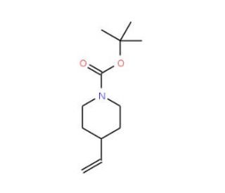 1-Boc-4-vinyl-piperidine (CAS 180307-56-6) - chemical structure image