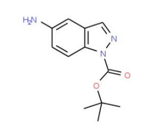 1-Boc-5-aminoindazole (CAS 129488-10-4) - chemical structure image
