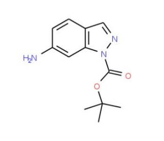 1-Boc-6-aminoindazole (CAS 219503-81-8) - chemical structure image
