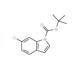 1-BOC-6-chloroindole (CAS 323580-68-3) - chemical structure image