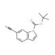 1-BOC-6-cyanoindole (CAS 889676-34-0) - chemical structure image