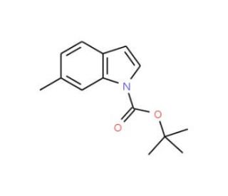 1-BOC-6-methylindole (CAS 127956-24-5) - chemical structure image
