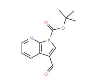 1-Boc-7-azaindole-3-carboxaldehyde (CAS 144657-66-9) - chemical structure image