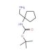 1-(Boc-amino)-1-aminomethyl cyclopentane (CAS 889949-09-1) - chemical structure image