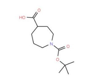1-Boc-azepane-4-carboxylic acid (CAS 868284-36-0) - chemical structure image