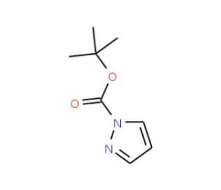 1-Boc-pyrazole (CAS 219580-32-2) - chemical structure image