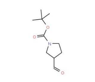1-Boc-pyrrolidine-3-carboxaldehyde (CAS 59379-02-1) - chemical structure image