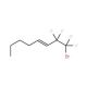 1-Bromo-1,1,2,2-tetrafluorooct-3-ene (CAS 74793-72-9) - chemical structure image