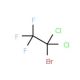 1-Bromo-1,1-dichloro-2,2,2-trifluoroethane (CAS 354-50-7) - chemical structure image