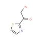 1-Bromo-(1,3-thiazole-2-yl)ethane-2-one (CAS 3292-77-1) - chemical structure image