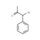 1-Bromo-1-phenylacetone (CAS 23022-83-5) - chemical structure image