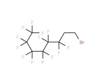 1-Bromo-1H,1H,2H,2H-perfluorooctane (CAS 161583-34-2) - chemical structure image