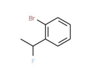 1-Bromo-2-(1-fluoro-ethyl)-benzene - chemical structure image