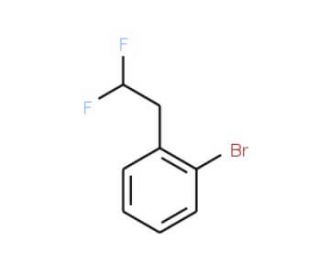 1-Bromo-2-(2,2-difluoroethyl)-benzene - chemical structure image