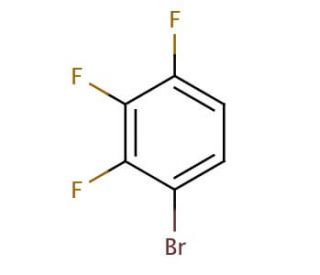1-Bromo-2,3,4-trifluorobenzene (CAS 176317-02-5) - chemical structure image