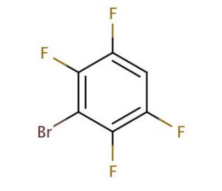 1-Bromo-2,3,5,6-tetrafluorobenzene (CAS 1559-88-2) - chemical structure image