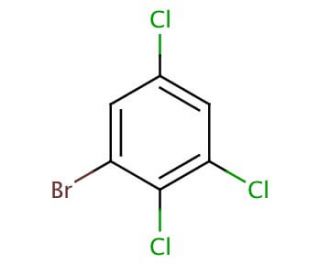1-Bromo-2,3,5-trichlorobenzene (CAS 81067-38-1) - chemical structure image