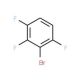 1-Bromo-2,3,6-trifluorobenzene (CAS 176793-04-7) - chemical structure image