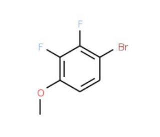 1-Bromo-2,3-difluoro-4-methoxybenzene (CAS 406482-22-2) - chemical structure image